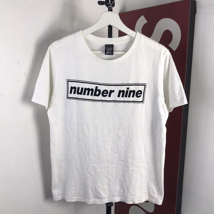 Vintage 2002s autum winter numbernine ‘ logos ’ shirt | Grailed