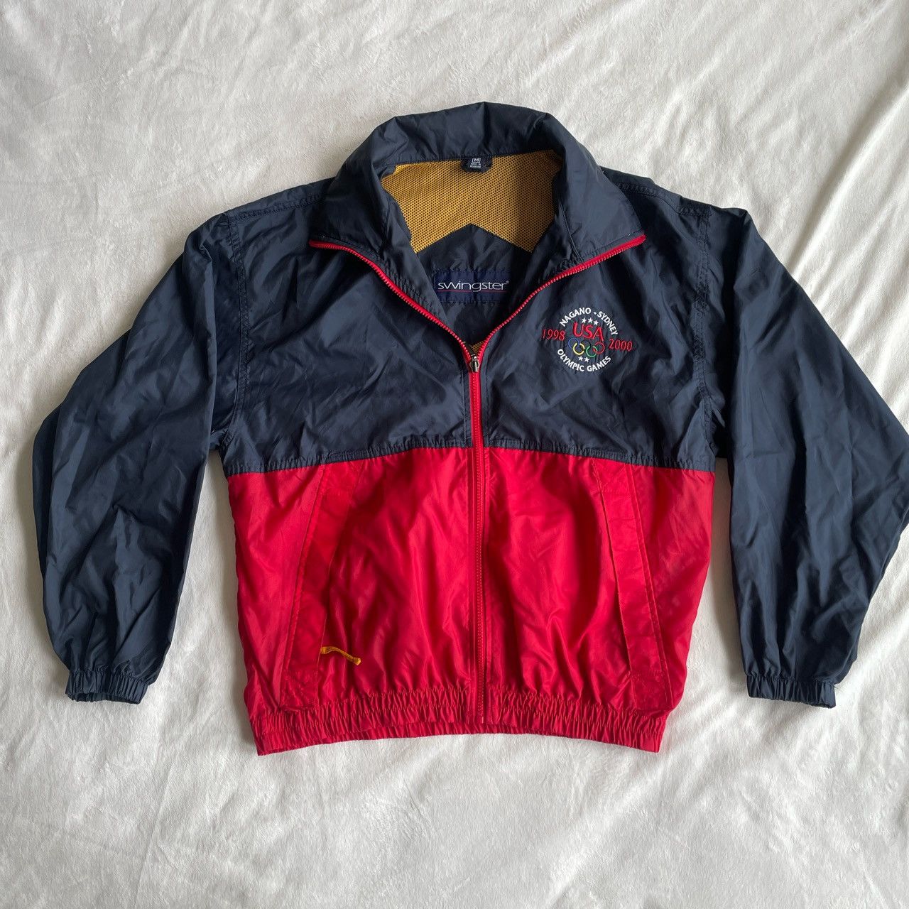 USA Olympics Vintage 1998-2000 USA Olympic windbreaker jacket Size US M / EU 48-50 / 2 - 1 Thumbnail