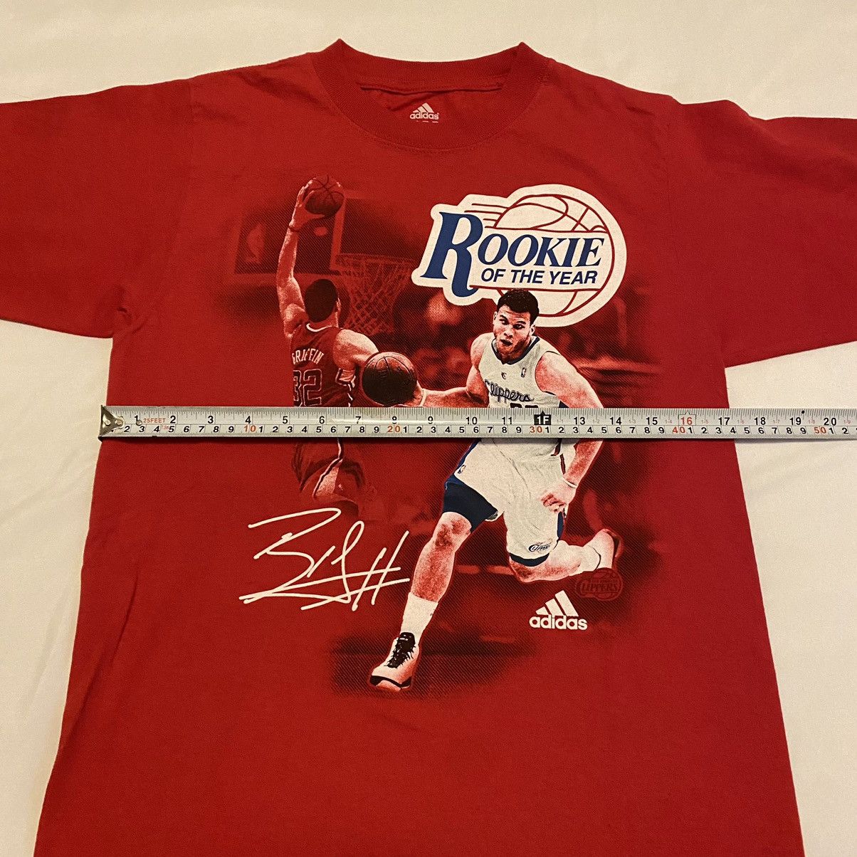 Adidas Adidas Blake Griffin Rookie Of The Year La Clippers T-Shirt Size US S / EU 44-46 / 1 - 6 Thumbnail