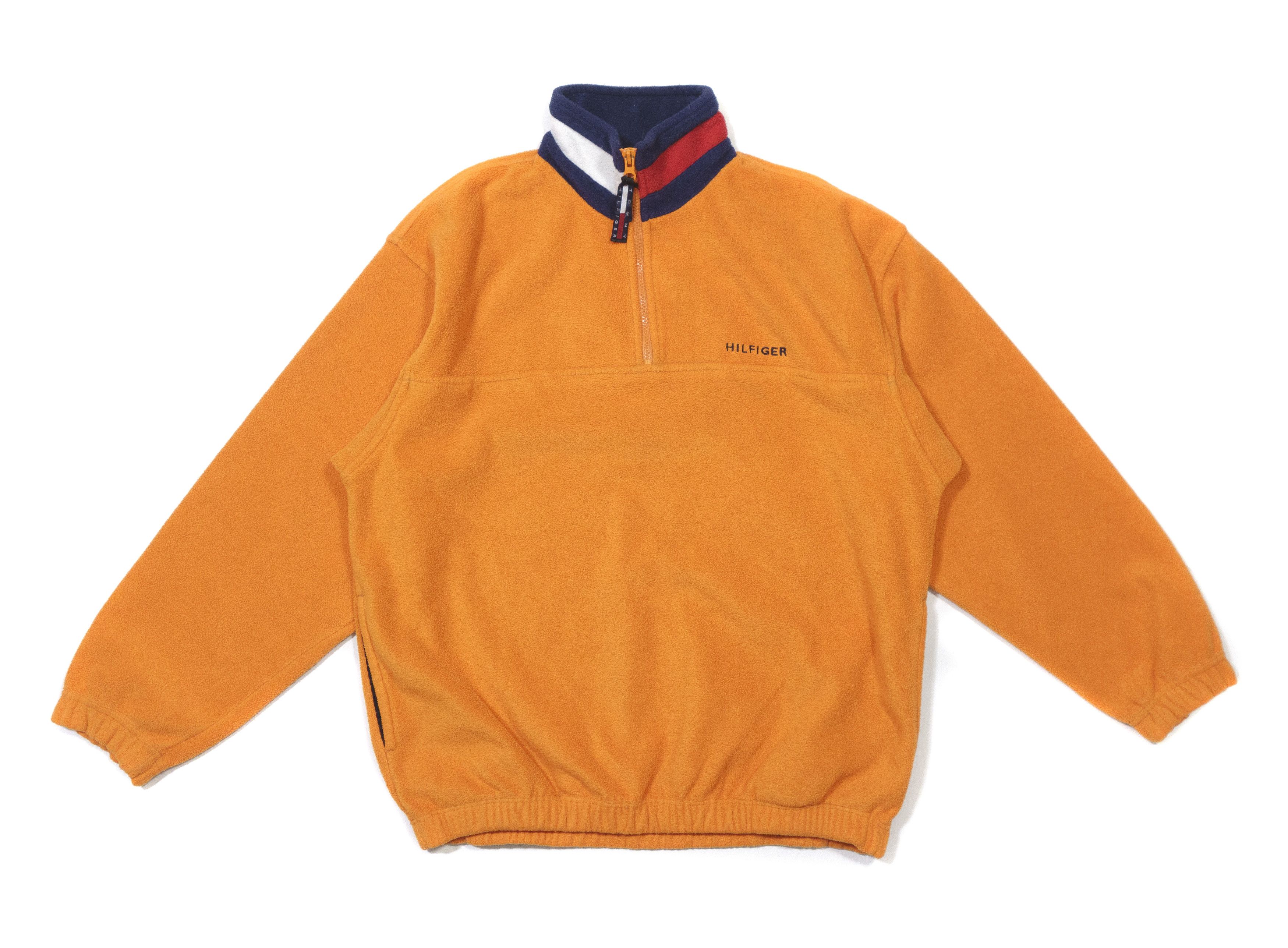 Tommy Hilfiger 90S Logo Collar Fleece Jacket Size US S / EU 44-46 / 1 - 1 Thumbnail