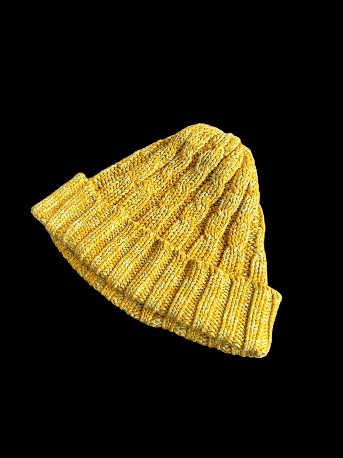 Japanese Brand × Kapital × Vintage DENIM DUNGAREE VINTAGE KNIITT BEANIE HATS MADE IN JAPAN Size ONE SIZE - 3 Thumbnail
