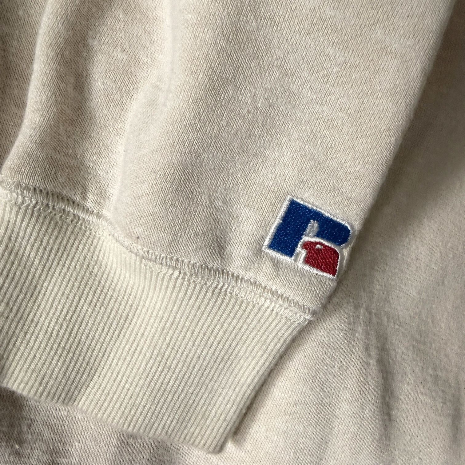 Russell Athletic Vintage 90s Russell Athletic Crewneck Sweatshirt Natural M Size US M / EU 48-50 / 2 - 7 Thumbnail