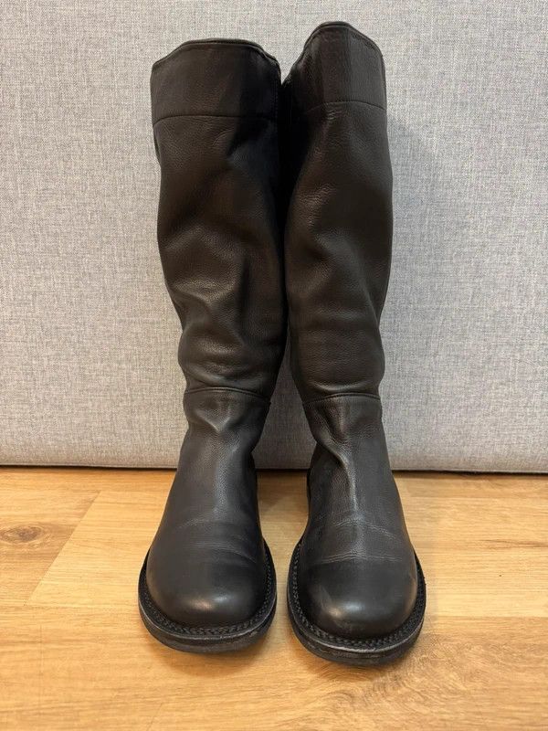 Trippen Trippen Closed Tower Leather high boots black size 38 Size US 8 / IT 38 - 4 Thumbnail