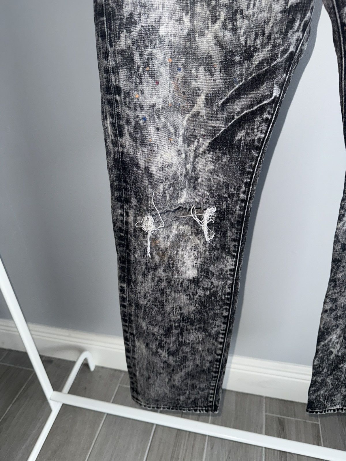 Denim & Supply Ralph Lauren Denim and supply ralph lauren paint splattered acid jeans Size US 33 - 4 Thumbnail