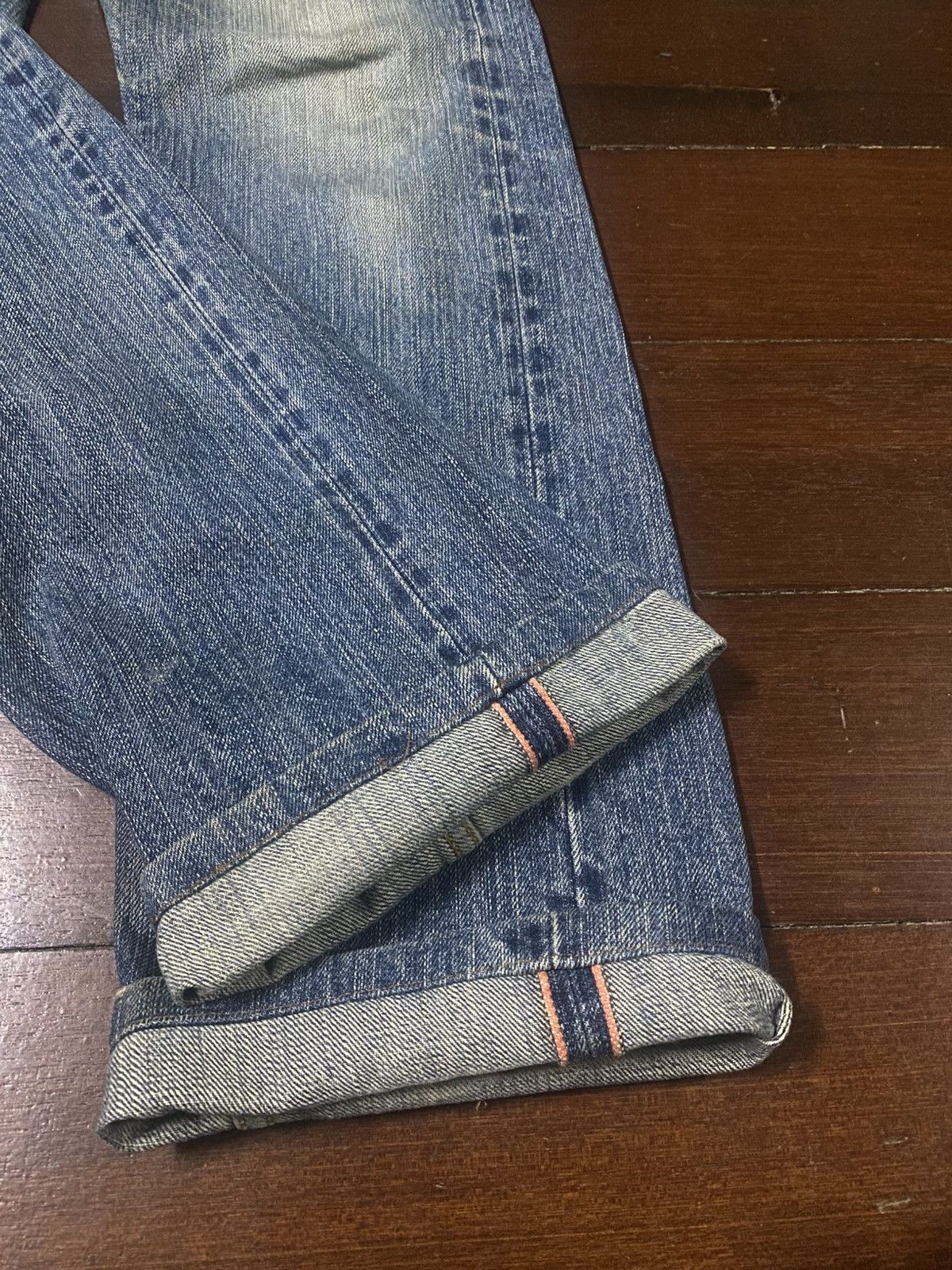OMNIGOD Vintage omnigod mud wash flare selvedge jeans Size US 31 - 8 Thumbnail