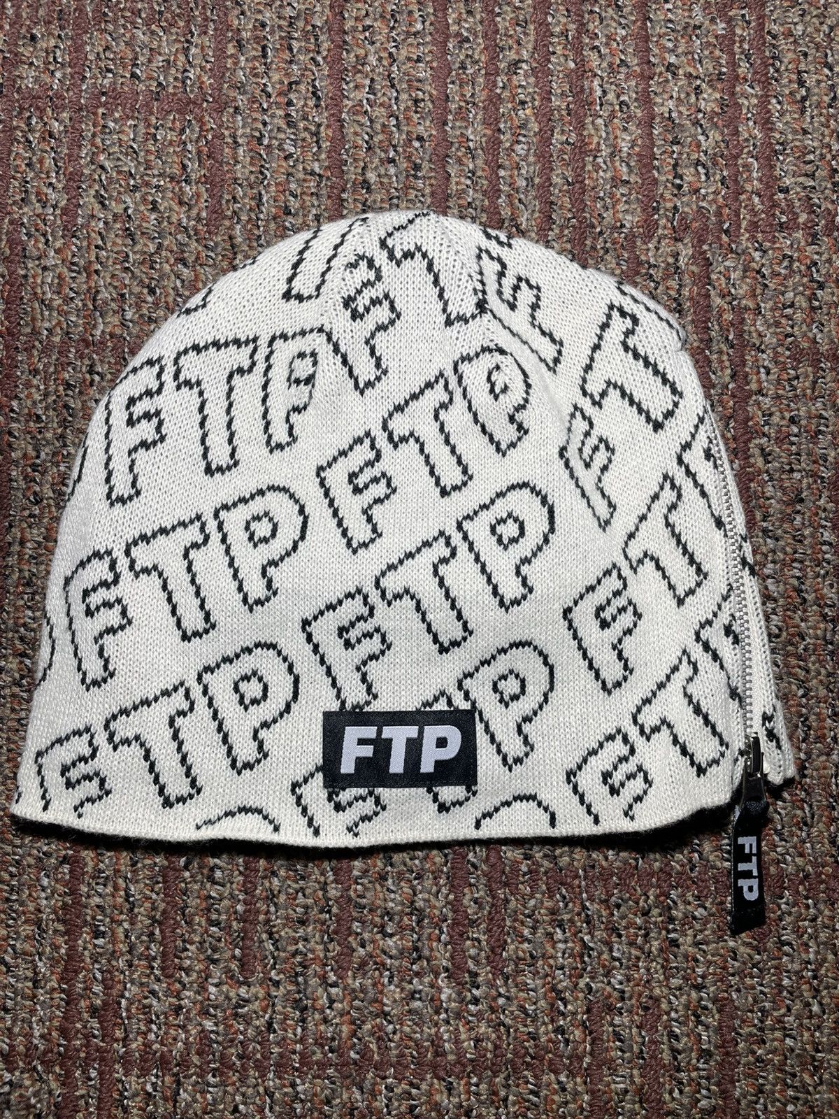Fuck The Population FTP Zipper Beanie Size ONE SIZE - 1 Thumbnail