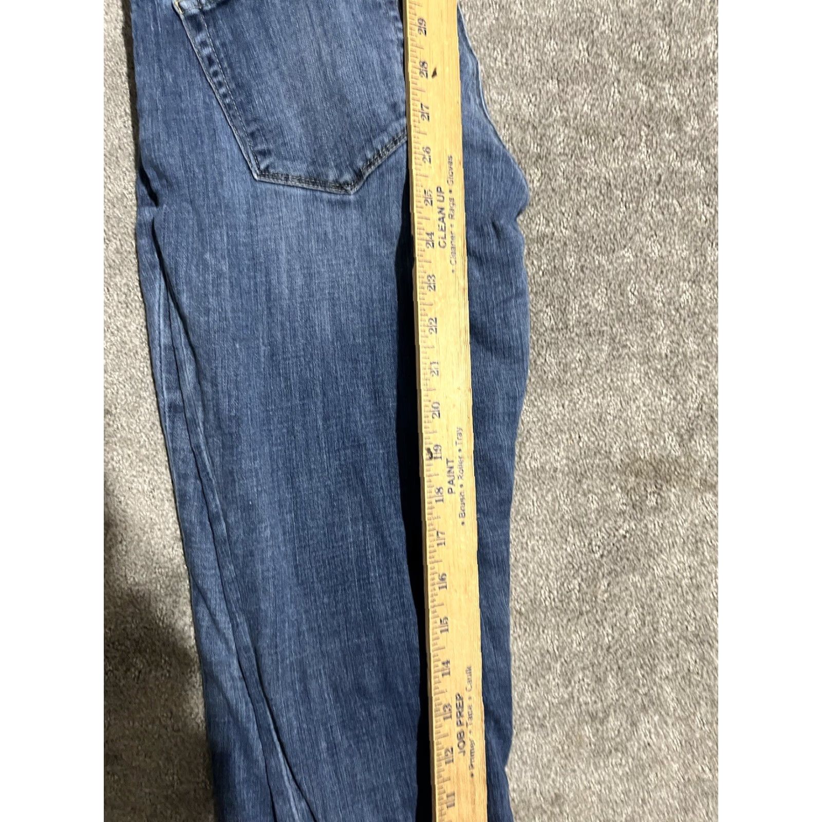 Lucky Brand VINTAGE Lucky Brand Jeans Women’s Skinny Denim 2/26 Medium Blue 80s 90s USA Mens Womens Size 26" / US 2 / IT 38 - 8 Thumbnail