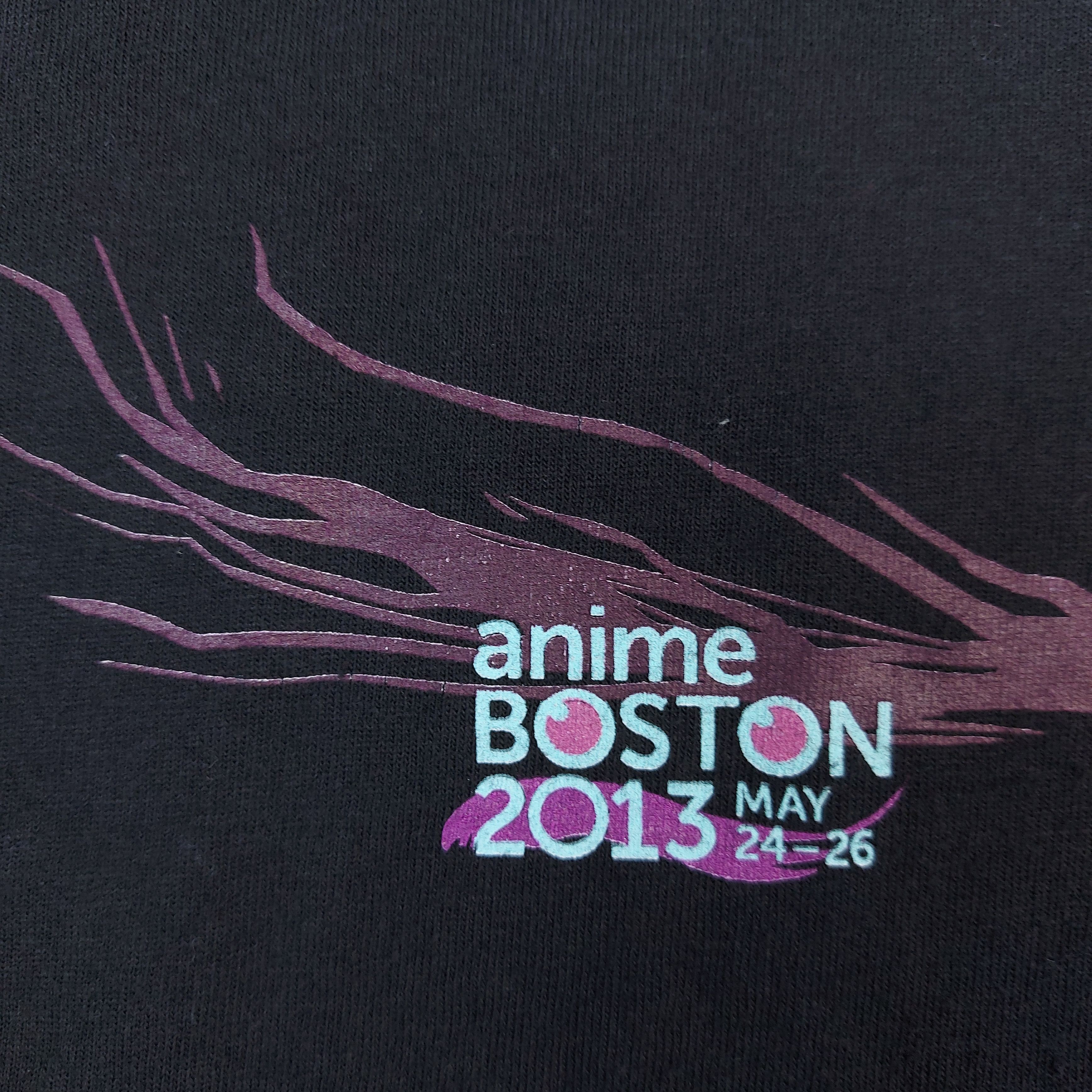 Anime Anime Boston 2013 Animecons Double-Sided Official TEE Size US XL / EU 56 / 4 - 8 Thumbnail