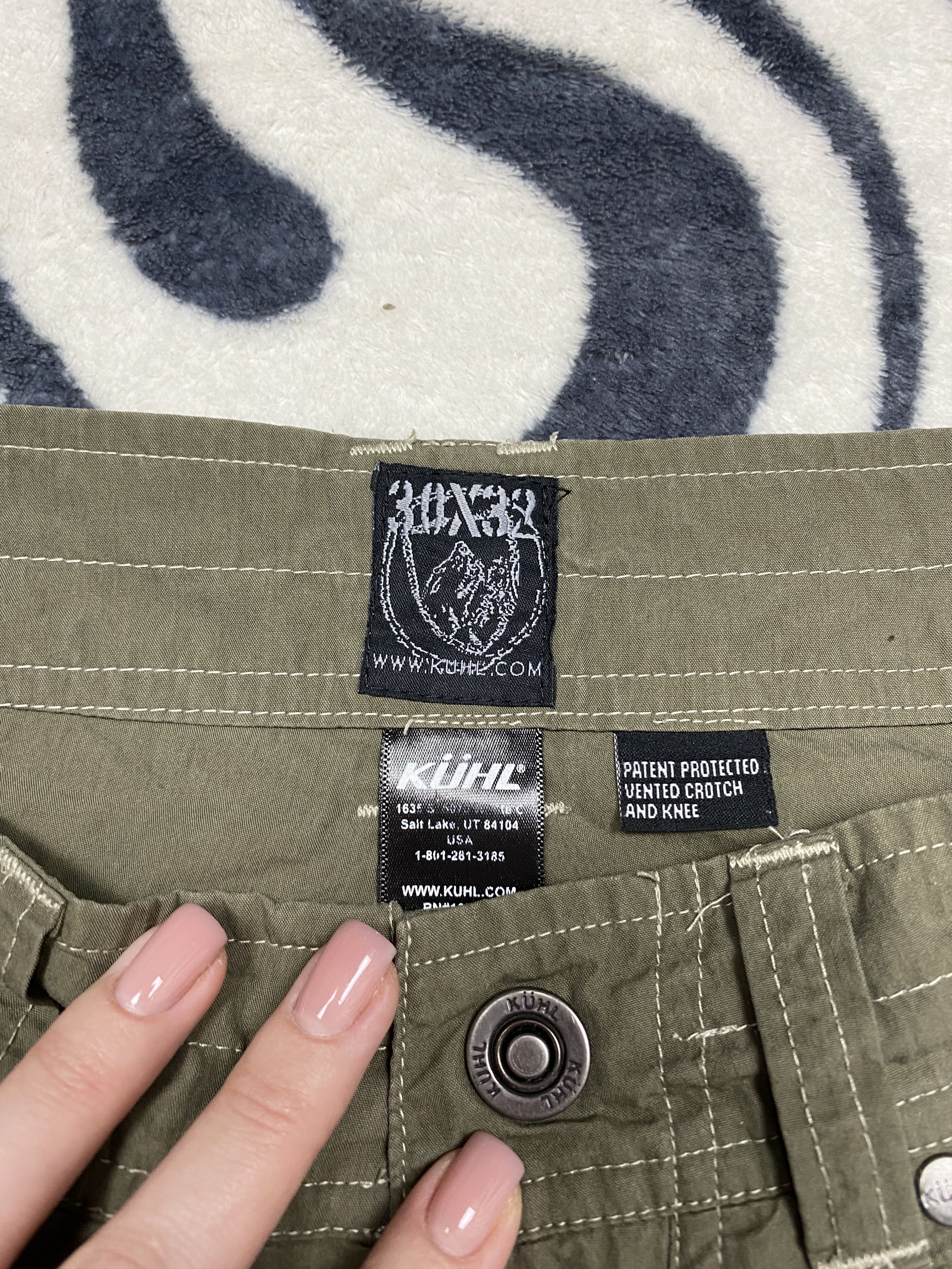 20471120 Kuhl Vintage Outdoor Cargo Pants Y2K Size US 30 / EU 46 - 4 Thumbnail