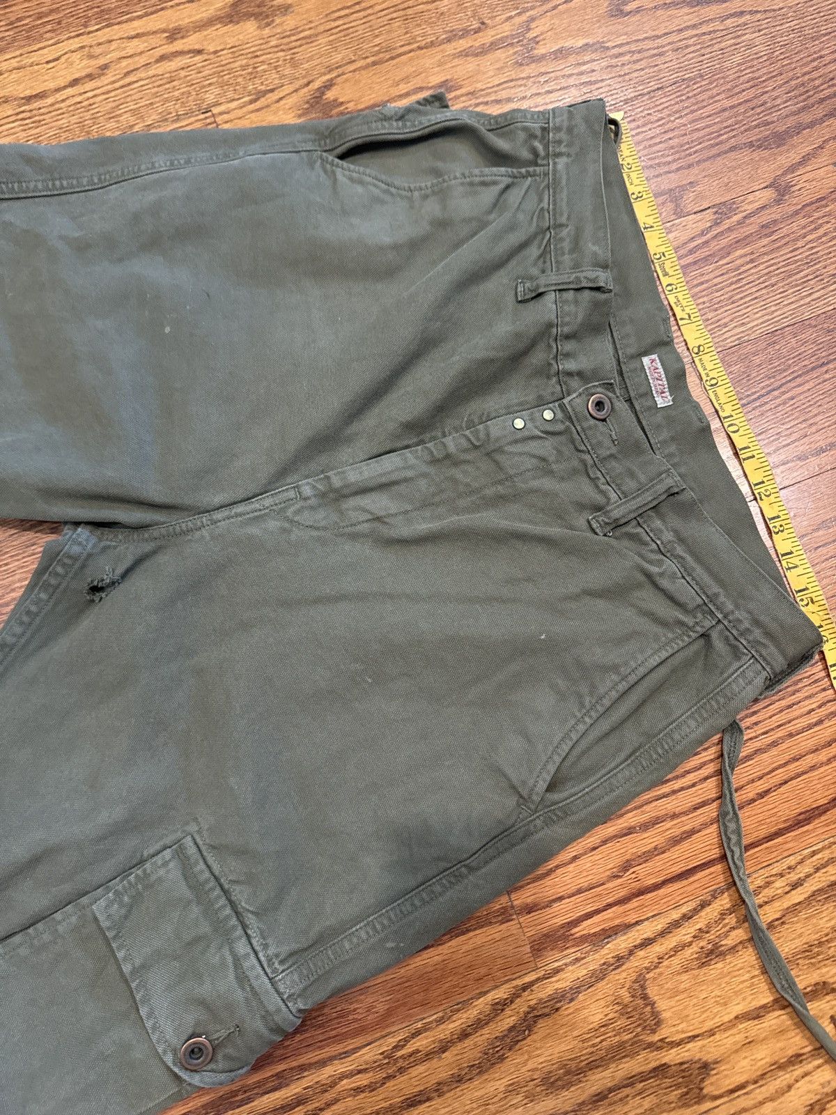 Kapital Kapital Cargo Jeans Size US 33 - 3 Thumbnail