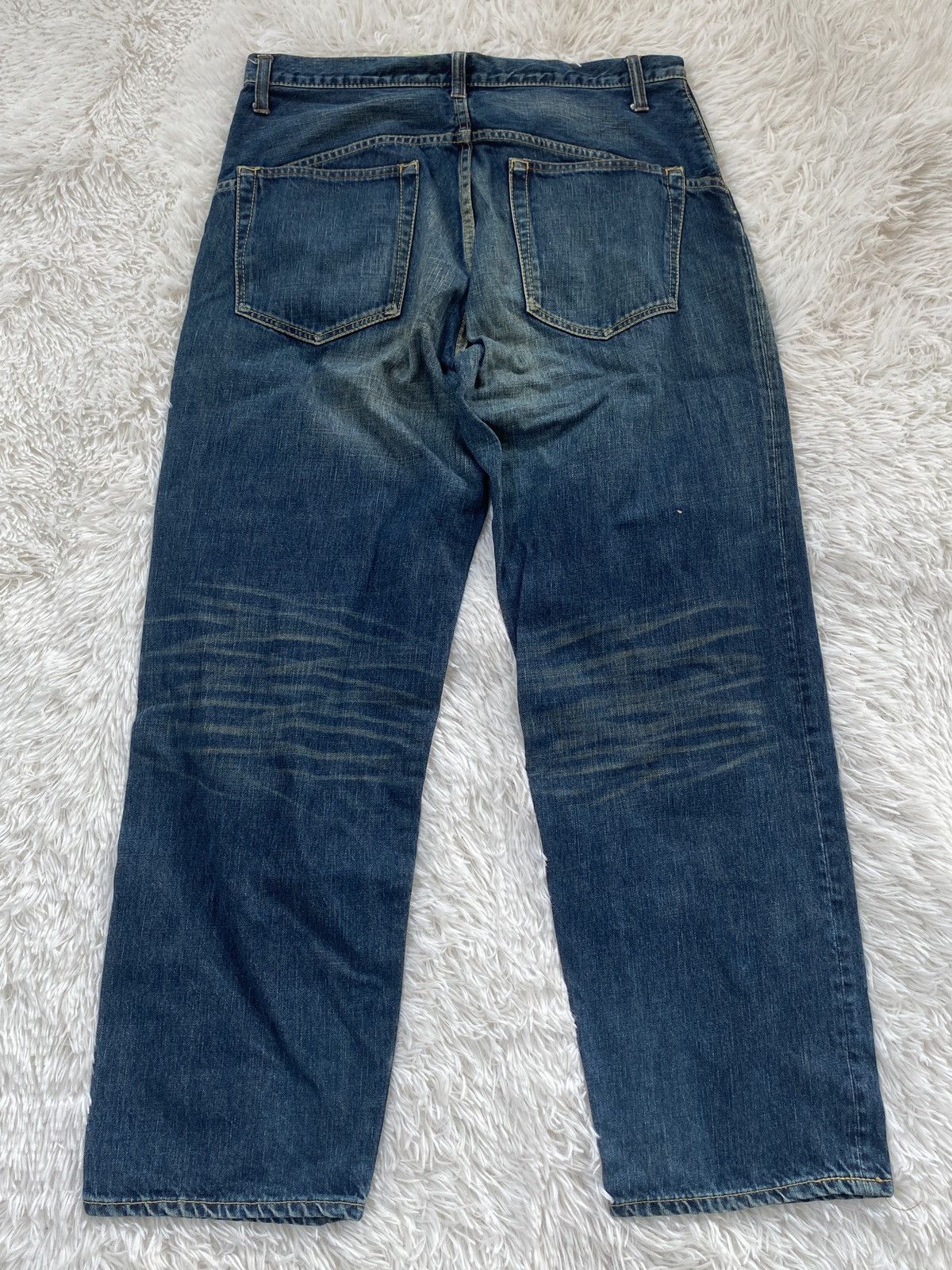 MasterPiece Vintage Masterpiece by Hectic Denim Jeans Size US 33 - 5 Thumbnail