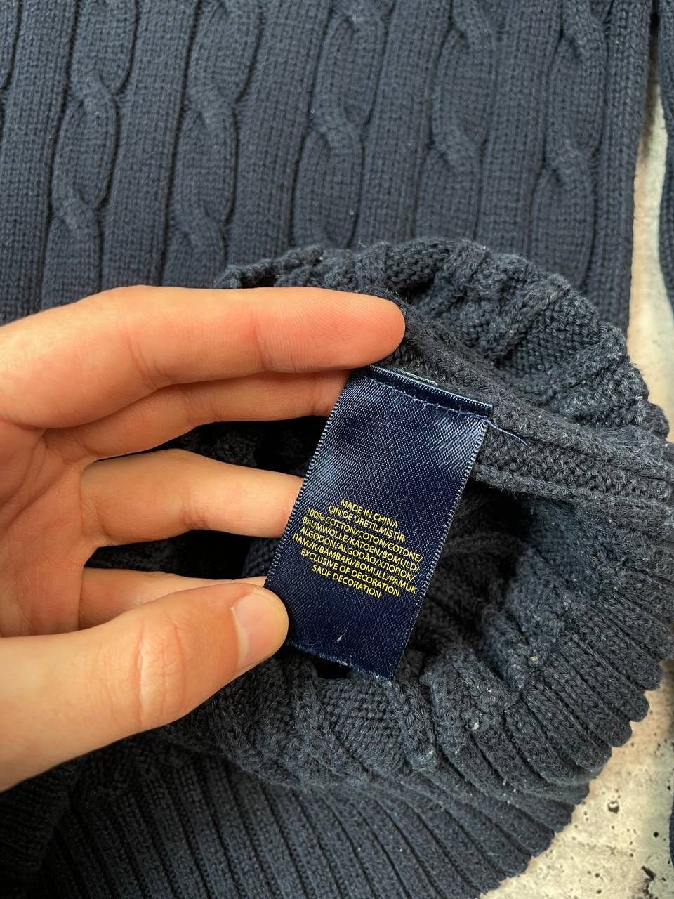 Polo Ralph Lauren Vintage Polo Ralph Lauren V Neck Knitted Sweater Y2K Size S / US 4 / IT 40 - 5 Thumbnail