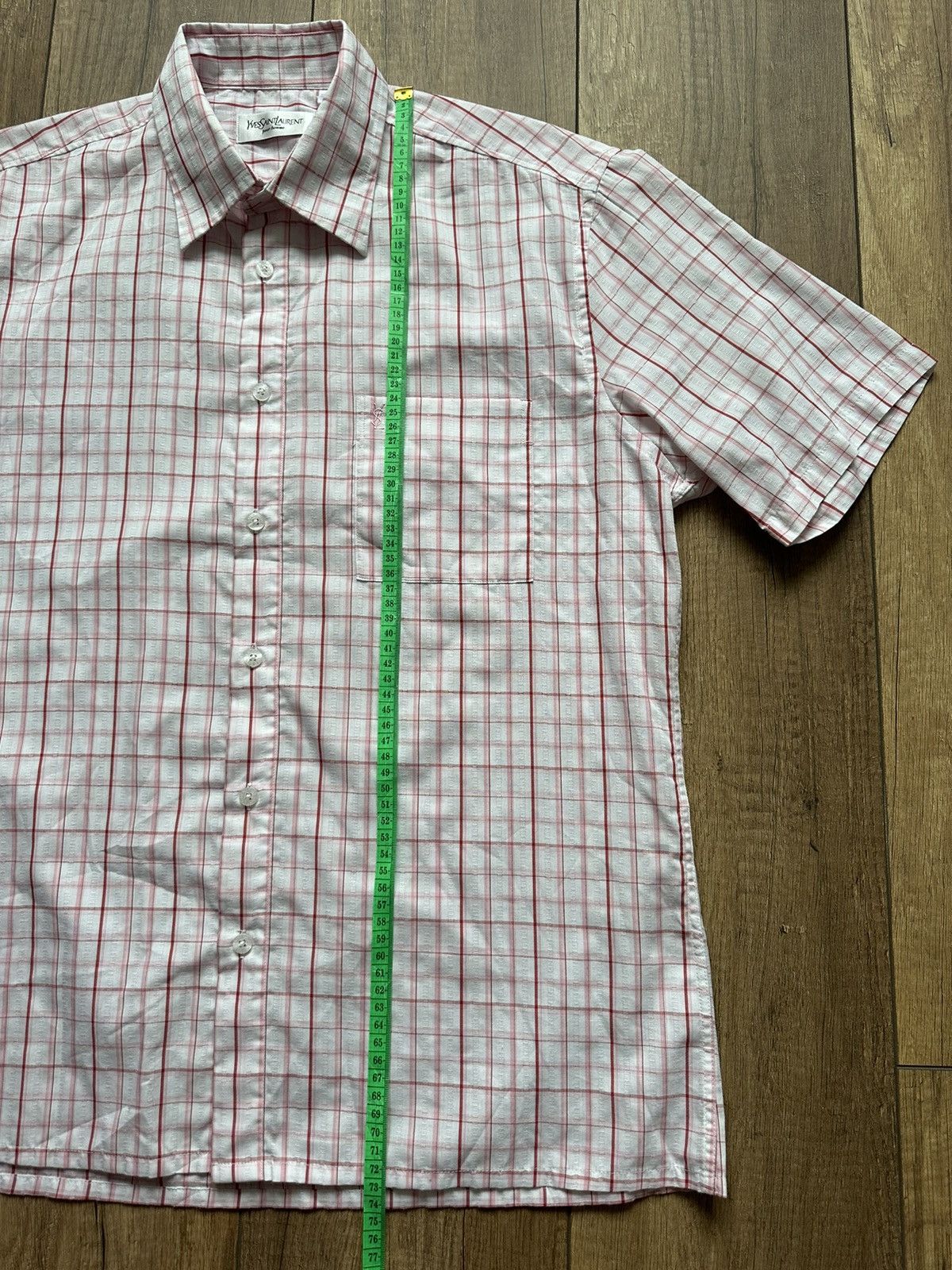 Vintage × Yves Saint Laurent Shirts short sleeve Yves Saint Laurent size L Size US L / EU 52-54 / 3 - 8 Thumbnail