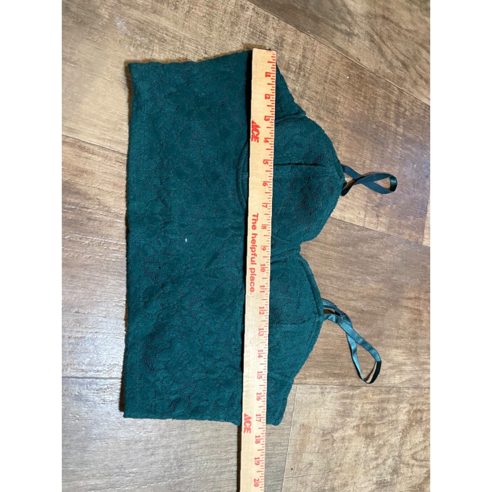 Vintage VINTAGE Madden NYC Crop Top Womens XXL Green Size XXL / US 16-18 / IT 52-54 - 3 Thumbnail
