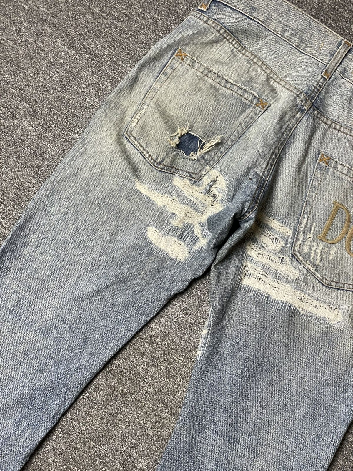 Dolce & Gabbana Dolce & Gabbana Distressed Denim Jeans (93) Size US 34 / EU 50 - 18 Thumbnail