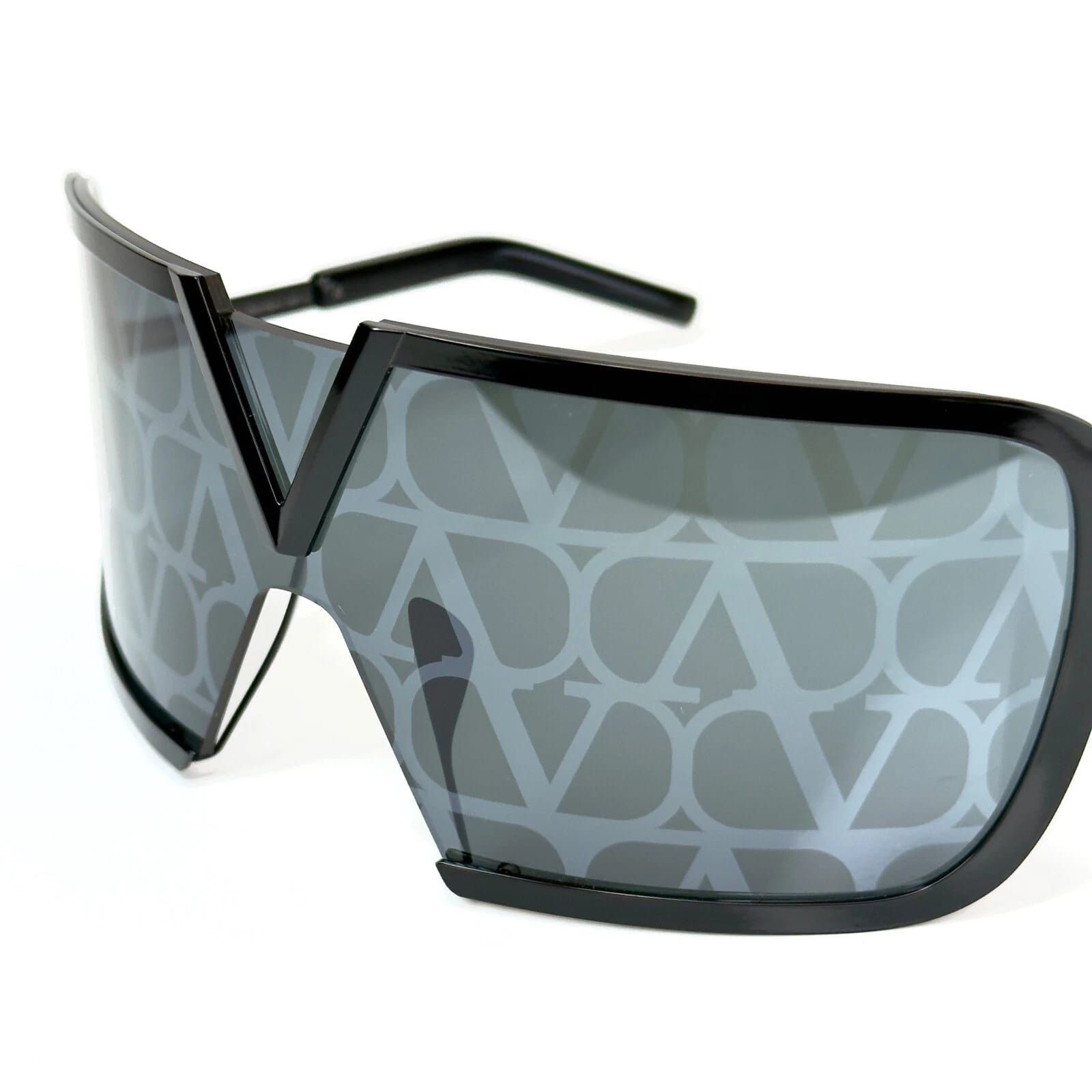 Valentino VALENTINO V Romask VLS120 Black Mirror VLS 120D Sunglasses Size ONE SIZE - 3 Thumbnail