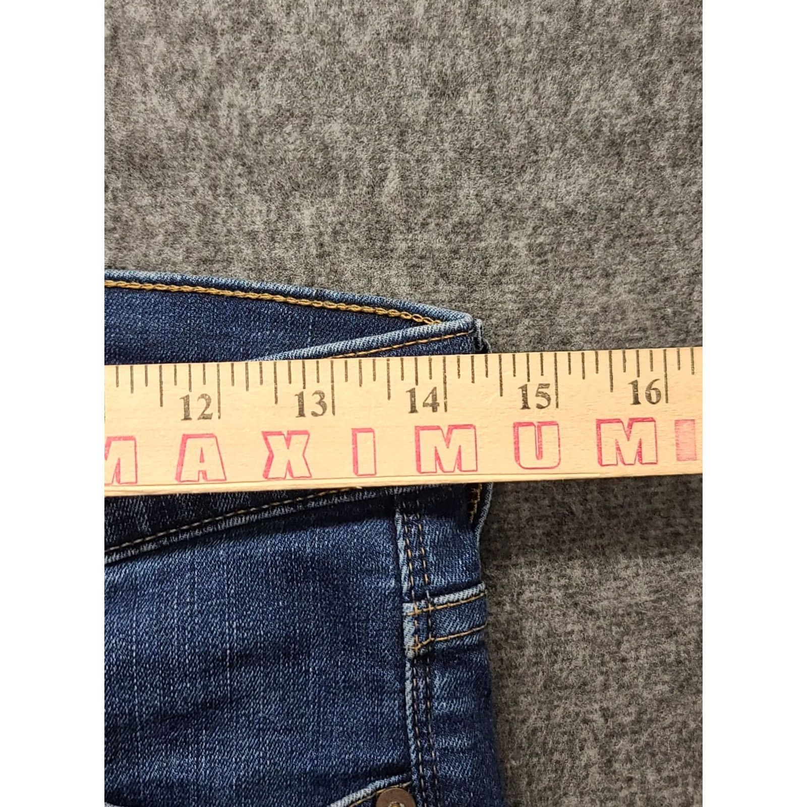 Madewell Madewell High Rise Skinny Jeans Womens 28x28 Medium Wash Button Fly Stretch Denim 5-Pocket City Bohemian Slim Modern Wear Mens Women Girls N/A Size 28" / US 6 / IT 42 - 4 Thumbnail