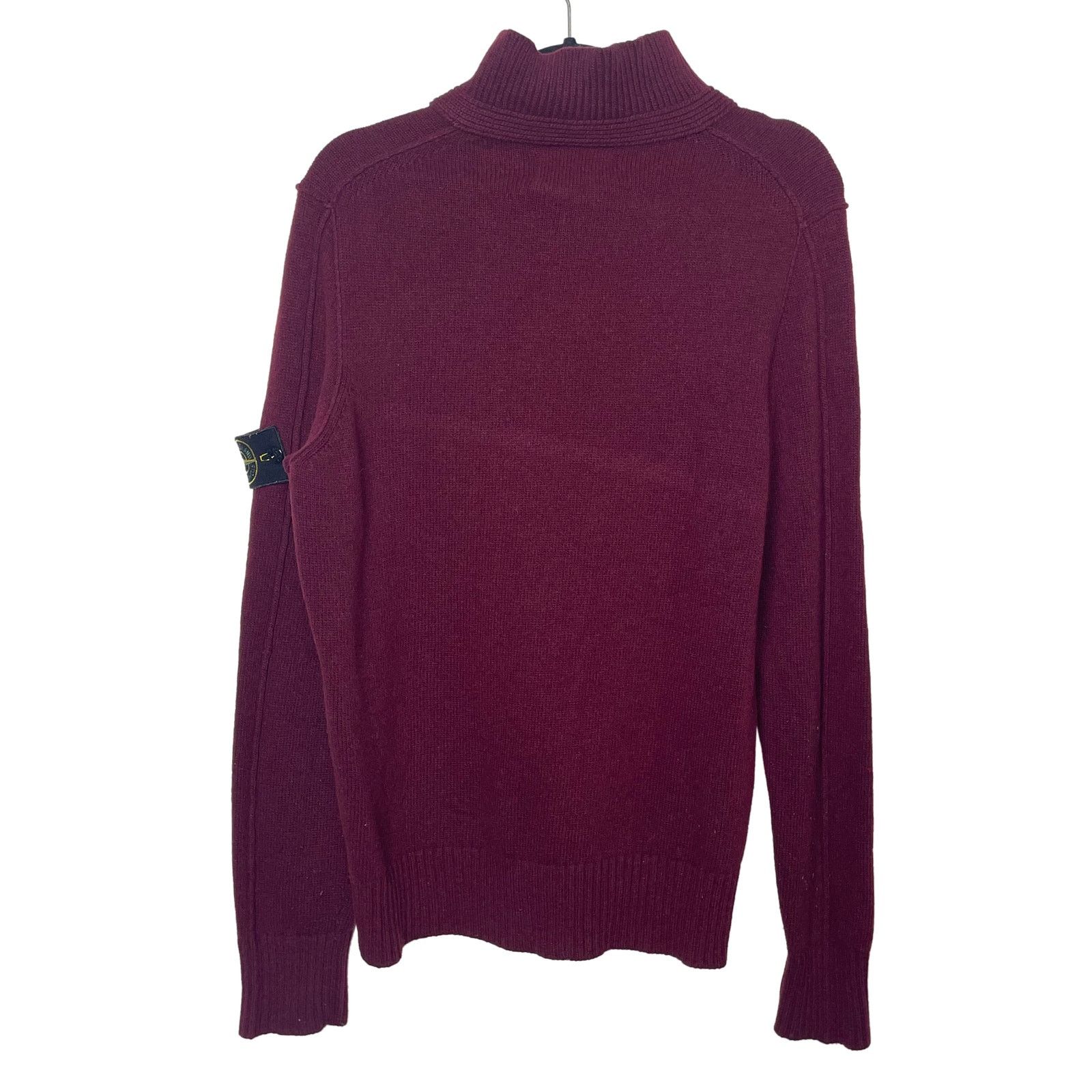 Stone Island Maroon Jumper Size M / US 6-8 / IT 42-44 - 4 Thumbnail