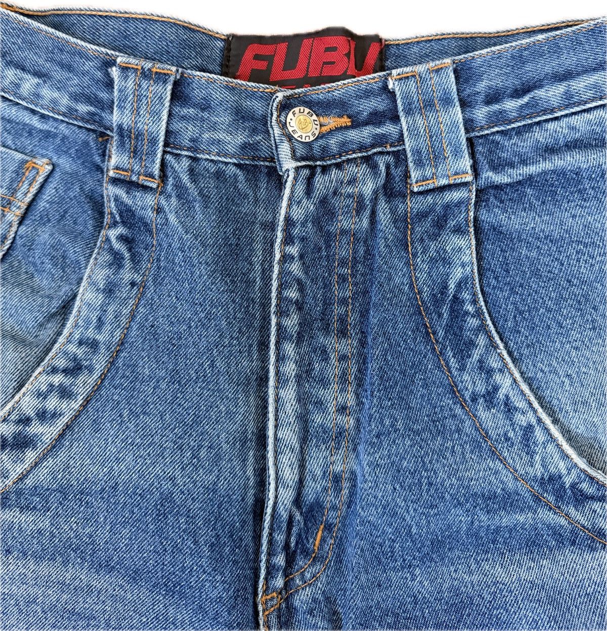 Fubu JNCO Style Pockets Fubu Jeans Size US 31 - 8 Thumbnail