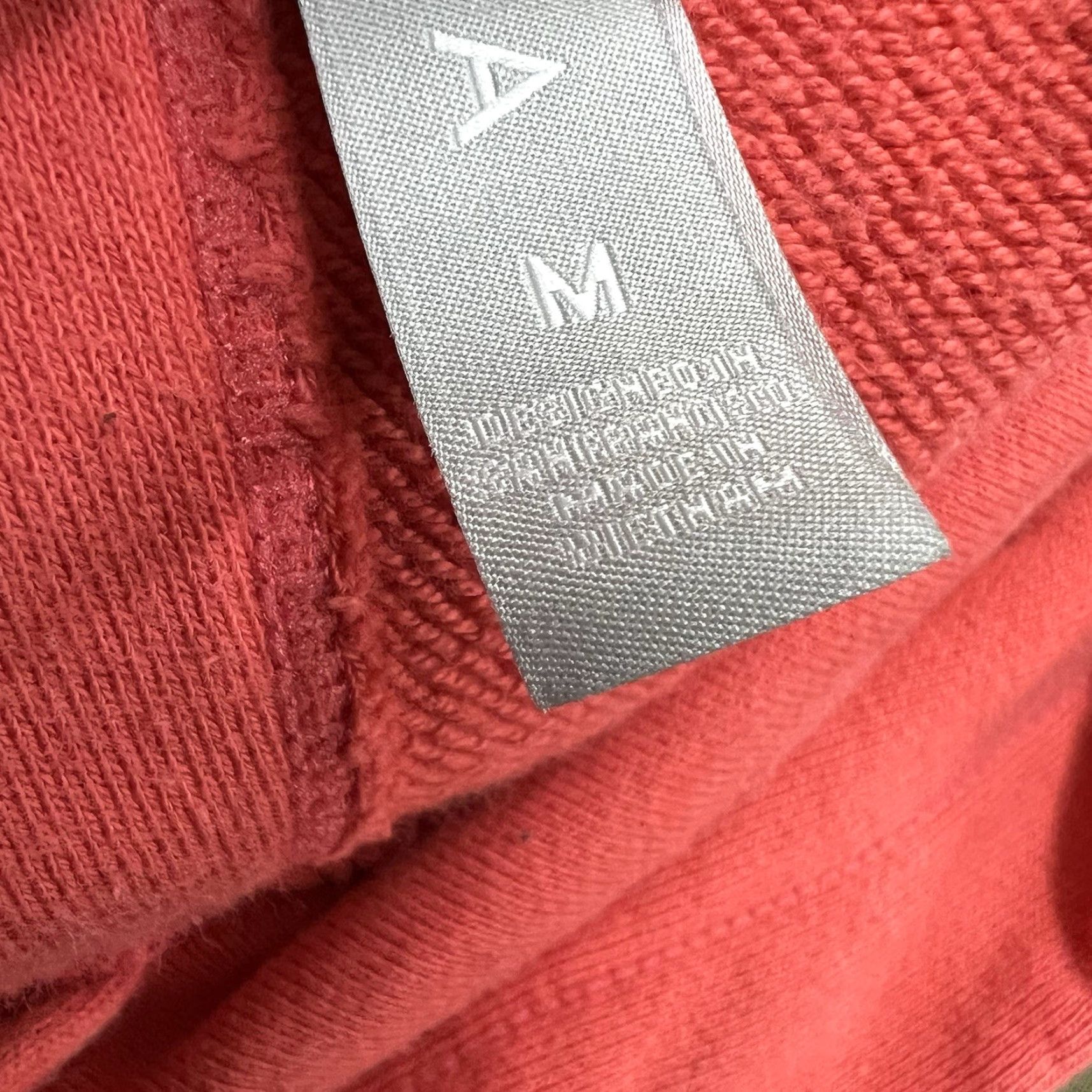 Athleta Athleta Hooded Sweatshirt Womens Size M Peach Orange Solid Logo Hoodie Open Back Pullover Knit 100% Cotton Athleta Activewear Women's Size M Size M / US 6-8 / IT 42-44 - 7 Thumbnail