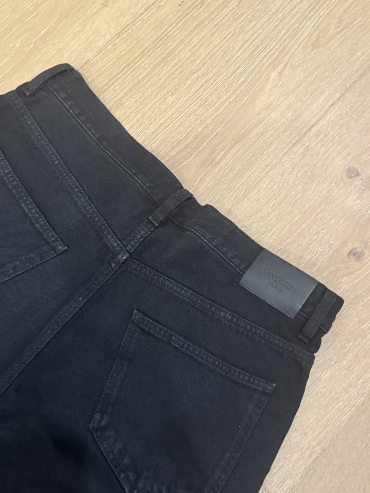 Yves Saint Laurent Saint laurent baggy black denim Size US 30 / EU 46 - 8 Thumbnail