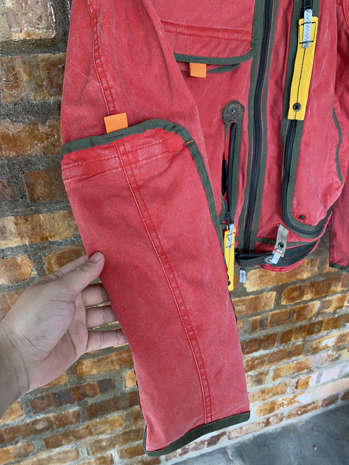 Avirex × Japanese Brand Vtg Avirex Analoq Q 3D cargos parachute bondage jacket Size US L / EU 52-54 / 3 - 19 Thumbnail