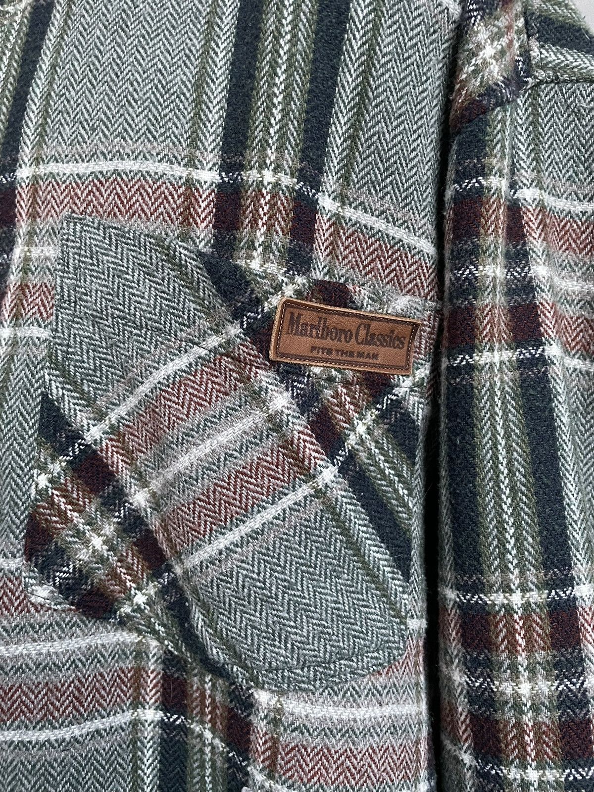 Marlboro Marlboro classic flannel Oversized Shirt button up Workwear Size US M / EU 48-50 / 2 - 3 Thumbnail