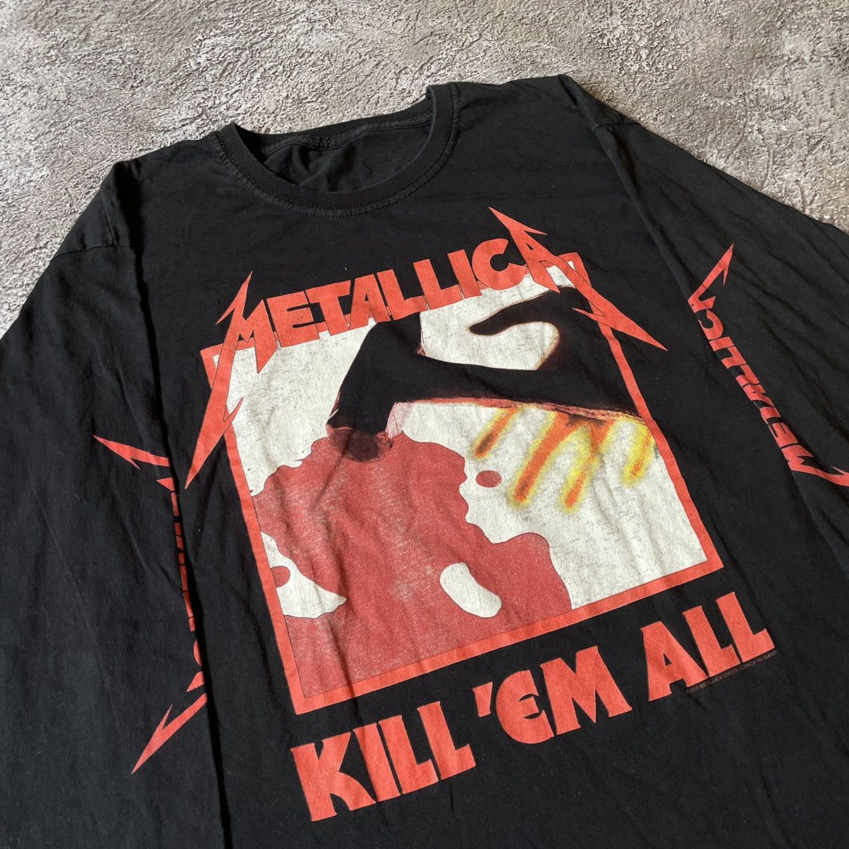 Vintage Vintage Y2K Metallica Kill Em All Graphic Band Tee Worn In L Size US L / EU 52-54 / 3 - 6 Thumbnail