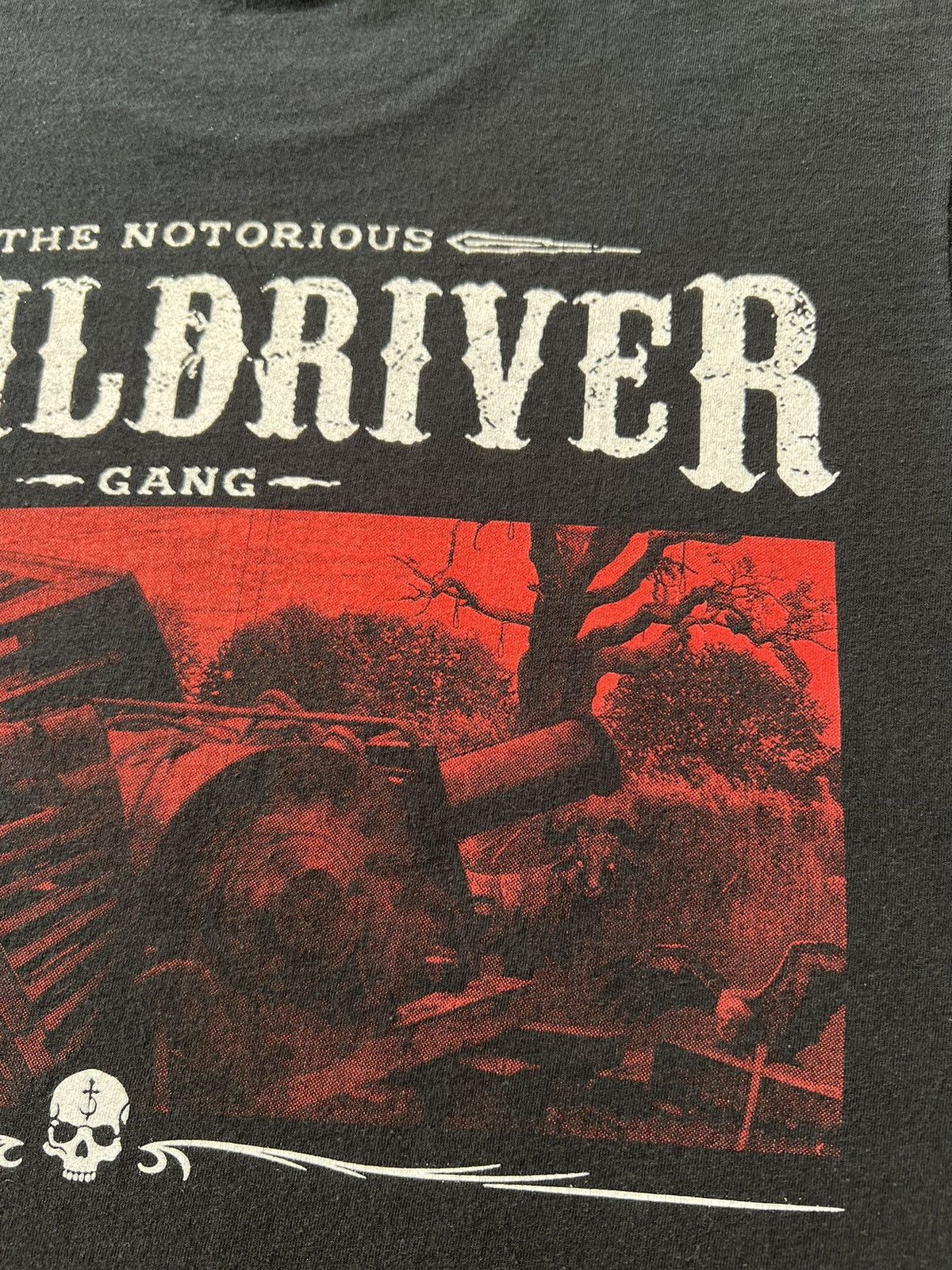 Band Tees Vintage 2010s DevilDriver Outlaws til the End Metal Band Size US M / EU 48-50 / 2 - 12 Thumbnail