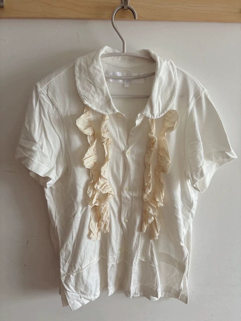 Other Comme Des Garcons Crew Neck Frill Top Size M / US 6-8 / IT 42-44 - 4 Thumbnail