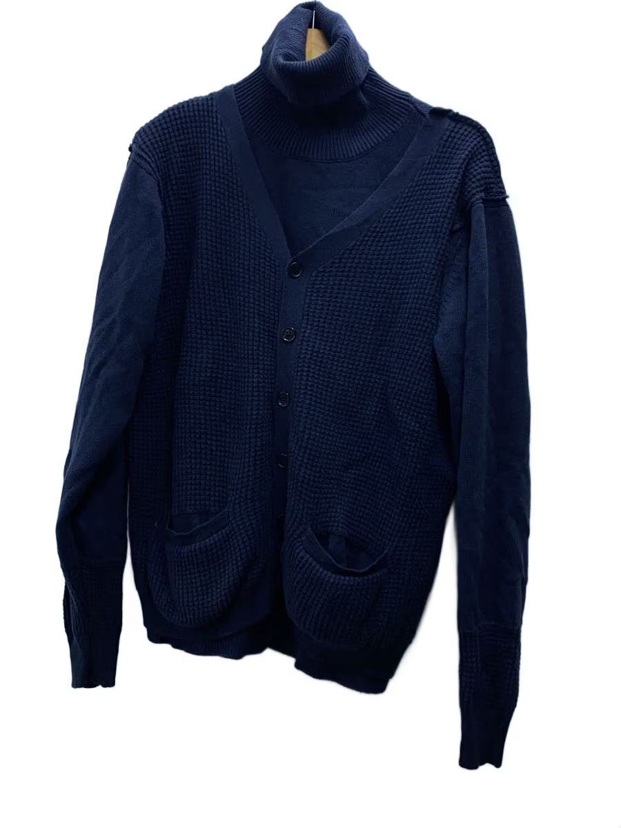 Undercover Layered Turtleneck Cardigan Sweater Size US L / EU 52-54 / 3 - 1 Thumbnail