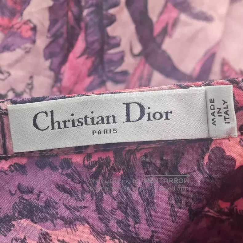 Dior Dior Rose-pink jungle animal short front and long back shi Size XS / US 0-2 / IT 36-38 - 5 Thumbnail