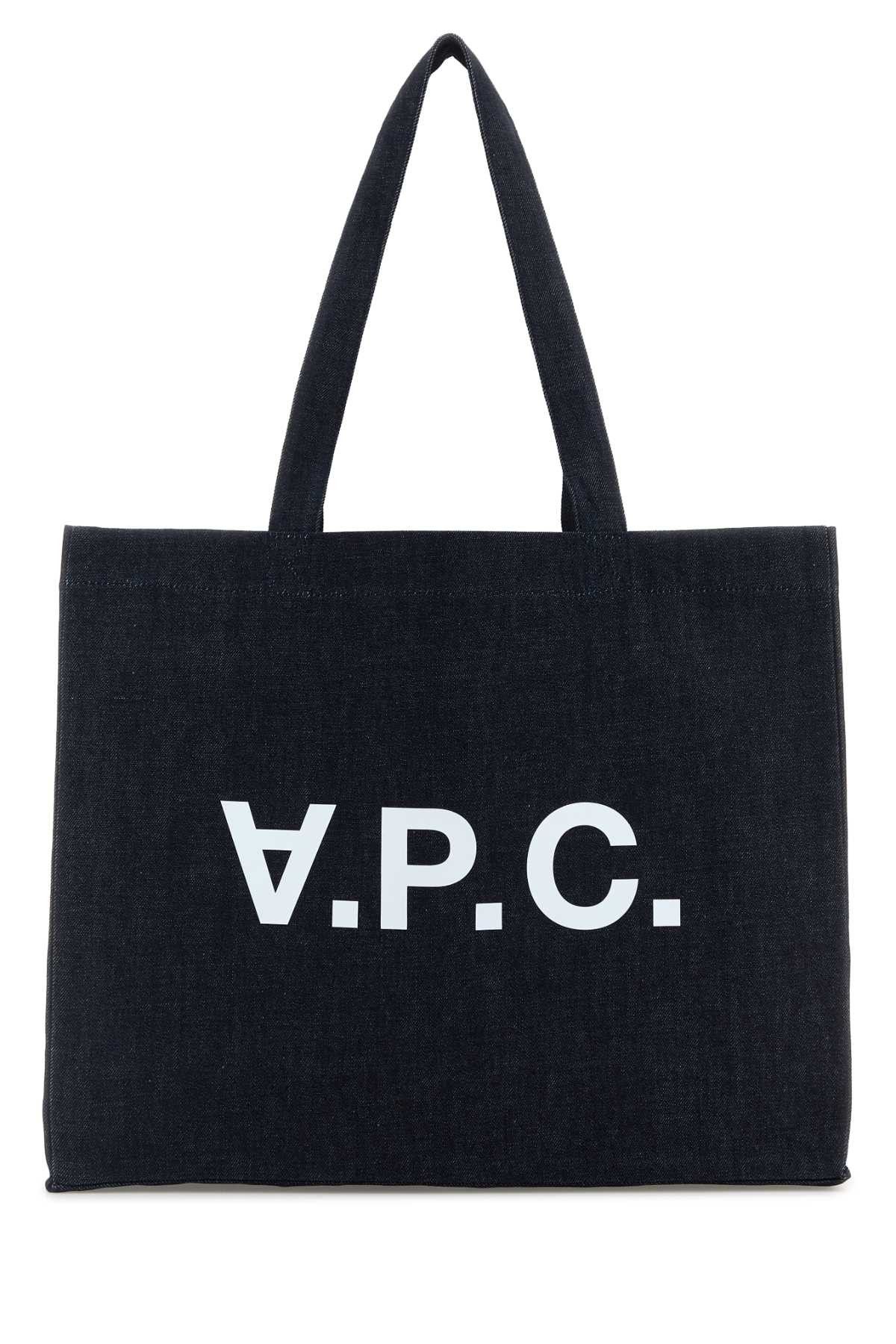 A.P.C. Denim Daniela Shopping Bag Size ONE SIZE - 1 Thumbnail