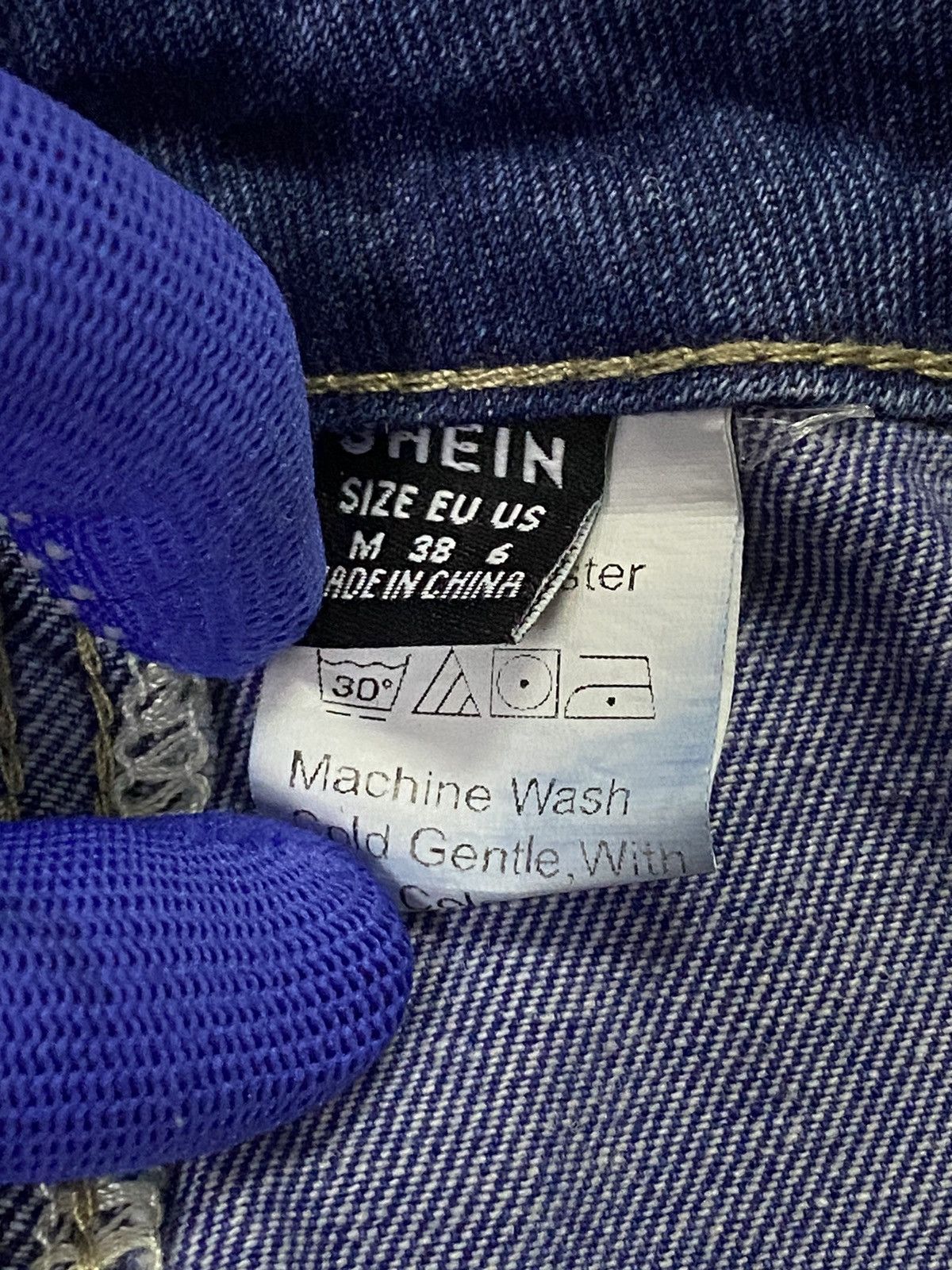 Japanese Brand Japanese Brand Patchwork High Waish Button fly Splied Jeans Size 28" / US 6 / IT 42 - 11 Thumbnail