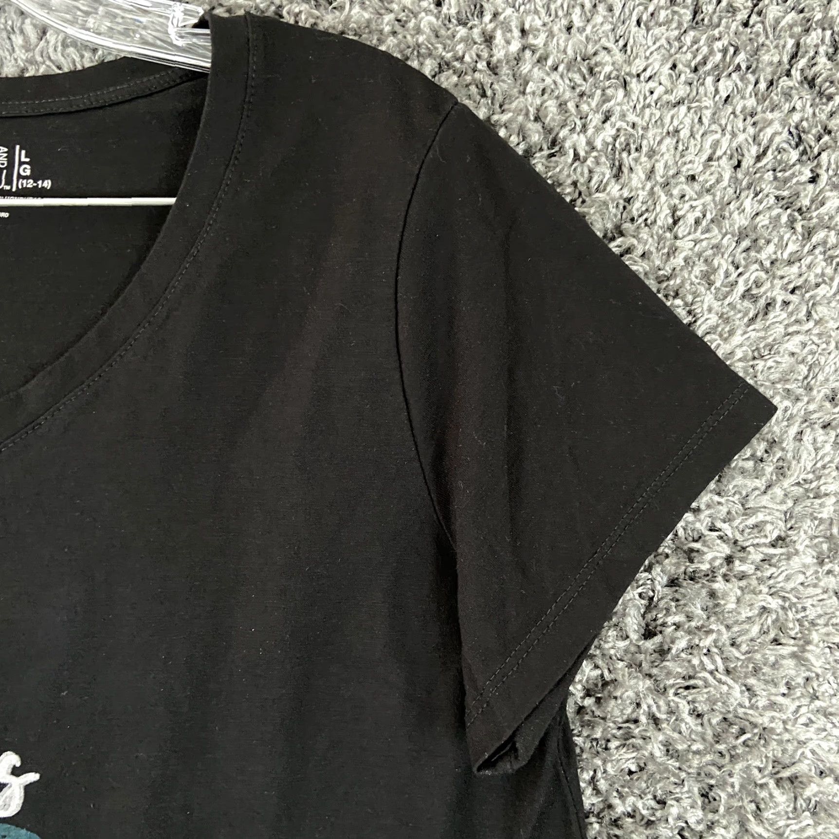 Vintage Time And Tru Seas The Day Turtle Blouse V-Neck Women L Black Size L / US 10 / IT 46 - 5 Thumbnail