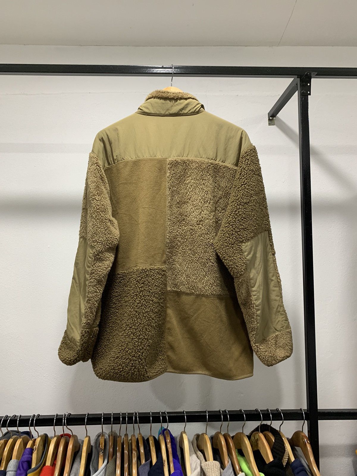 Engineered Garments × Japanese Brand ENGENEERED GARMENTS PATCHWORK FLEECE JACKET VINTAGE Size US XL / EU 56 / 4 - 10 Thumbnail