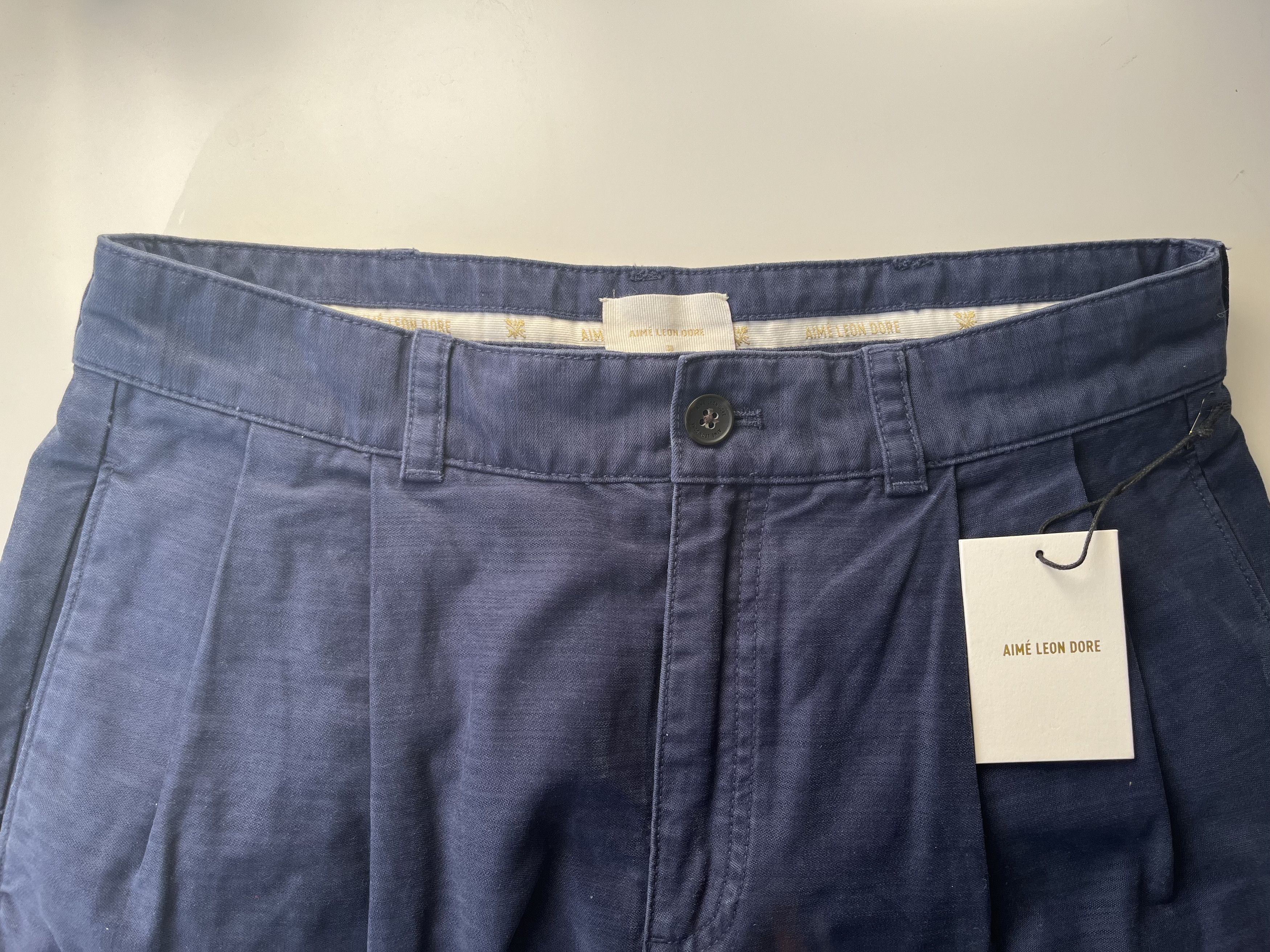 Aime Leon Dore ALD Double Pleated Chino Pants Size US 30 / EU 46 - 4 Thumbnail
