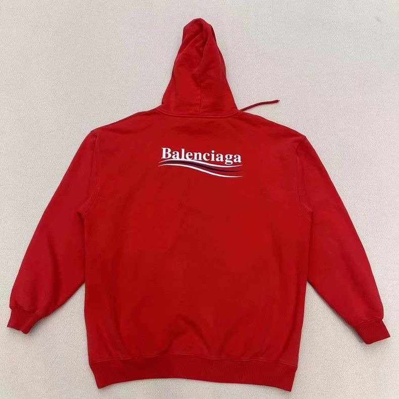 Balenciaga Balenciaga Red Cola Hoodie Size US XS / EU 42 / 0 - 1 Thumbnail