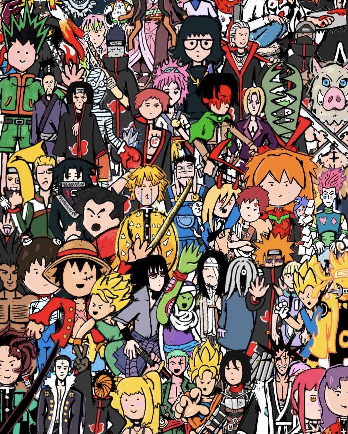 Kodone Kodone Anime Doodle Poster Size ONE SIZE - 1 Thumbnail