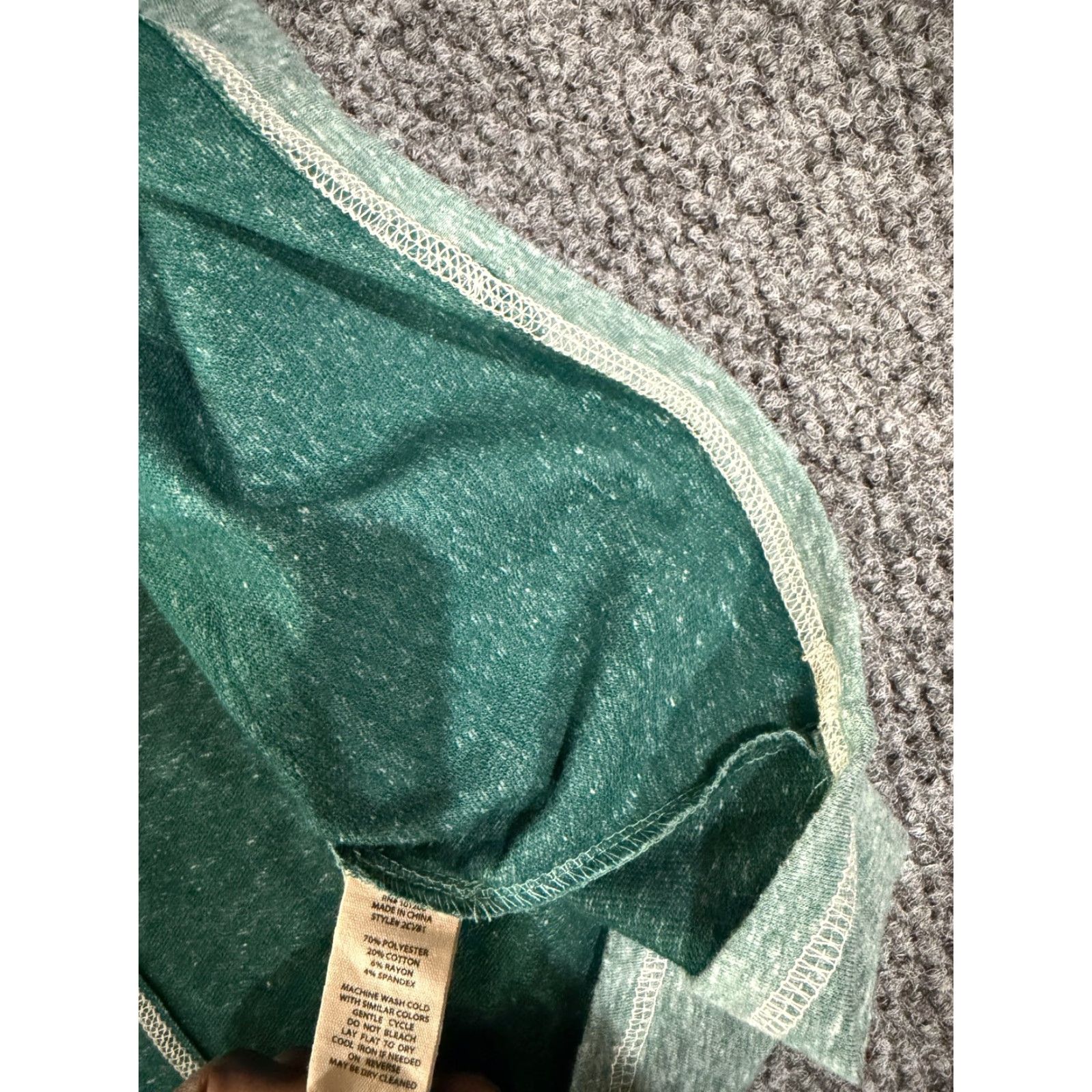 Soft Surroundings Soft Surroundings Sweater Womens M Green Long Sleeve Knit Button Front Pullover Casual Classic All Seasons Lightweight Knit Shirt Womens M Green Size M / US 6-8 / IT 42-44 - 6 Thumbnail