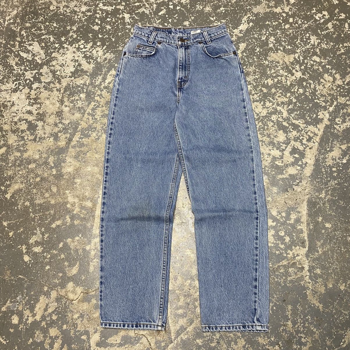 Japanese Brand × Levi's × Vintage Vintage Kids Levi’s 550 Relaxed Fit Blue Denim Jeans USA 90s Size US 26 / EU 42 - 5 Thumbnail