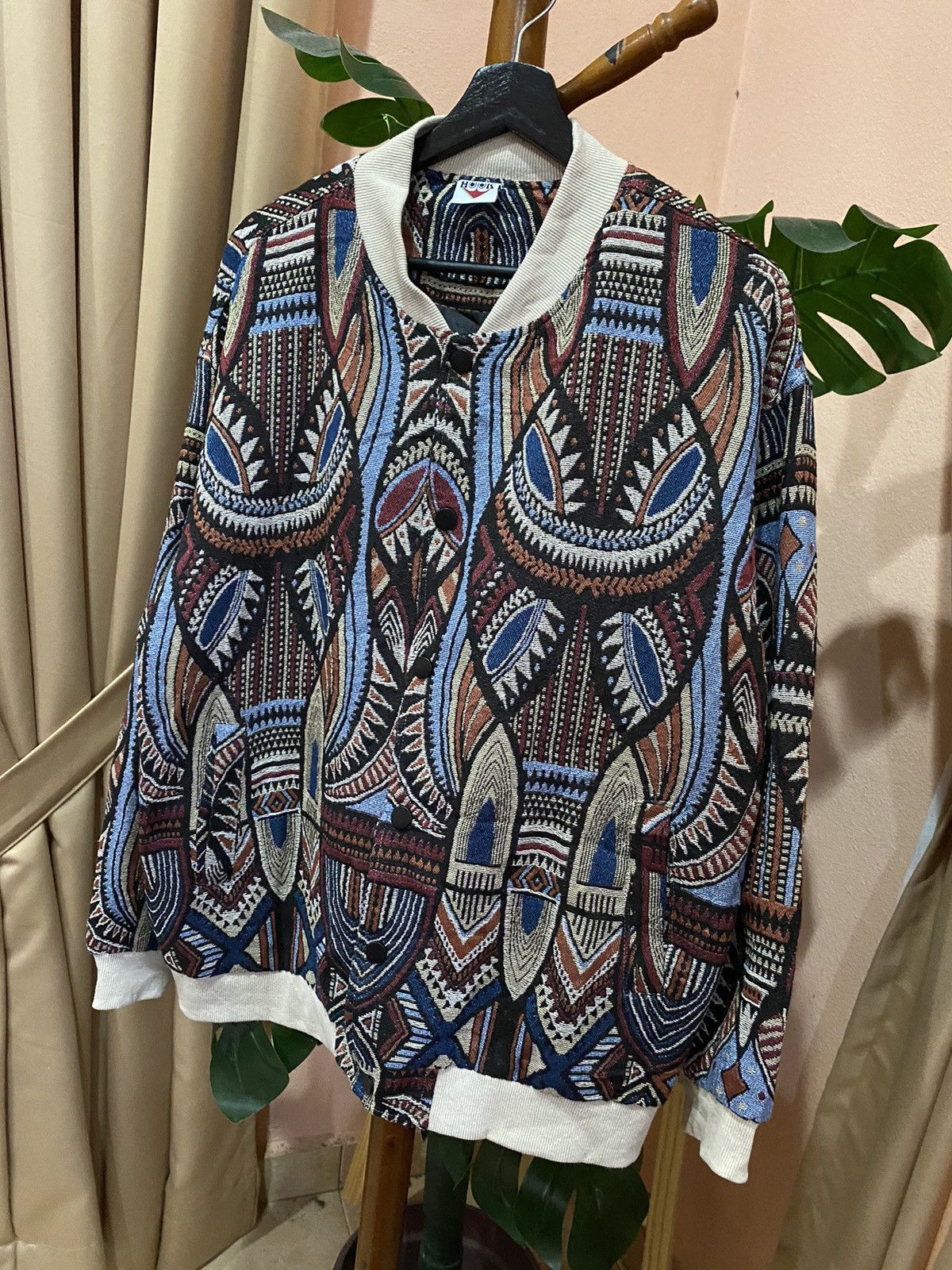 Vintage Hook Aztec-Patterned Jacket - Vintage and Bold Style Size US M / EU 48-50 / 2 - 2 Thumbnail