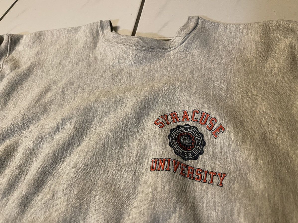 MacGregor × Vintage Vintage Syracuse University Crewneck Sweatshirt XL Gray Size US XL / EU 56 / 4 - 3 Thumbnail