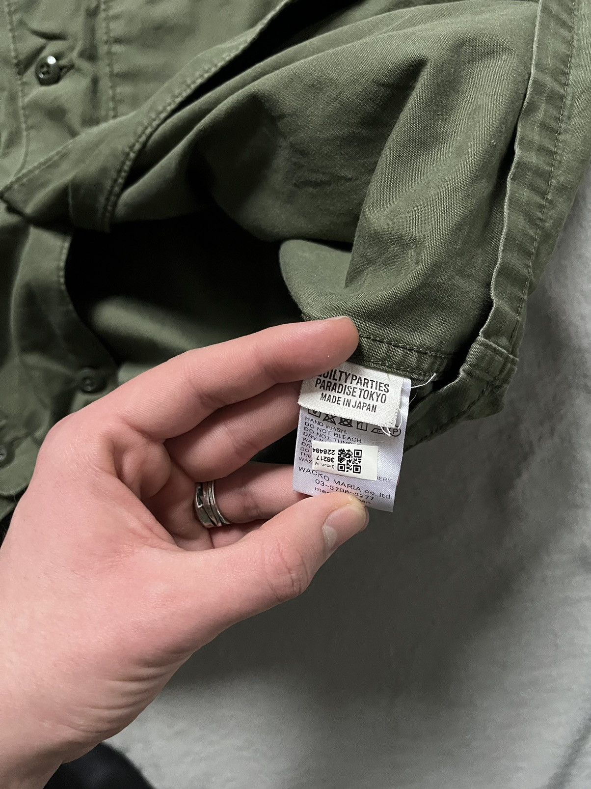 Japanese Brand × Wacko Maria Wacko Maria military shirt made in Japan 🇯🇵 Size US M / EU 48-50 / 2 - 5 Thumbnail
