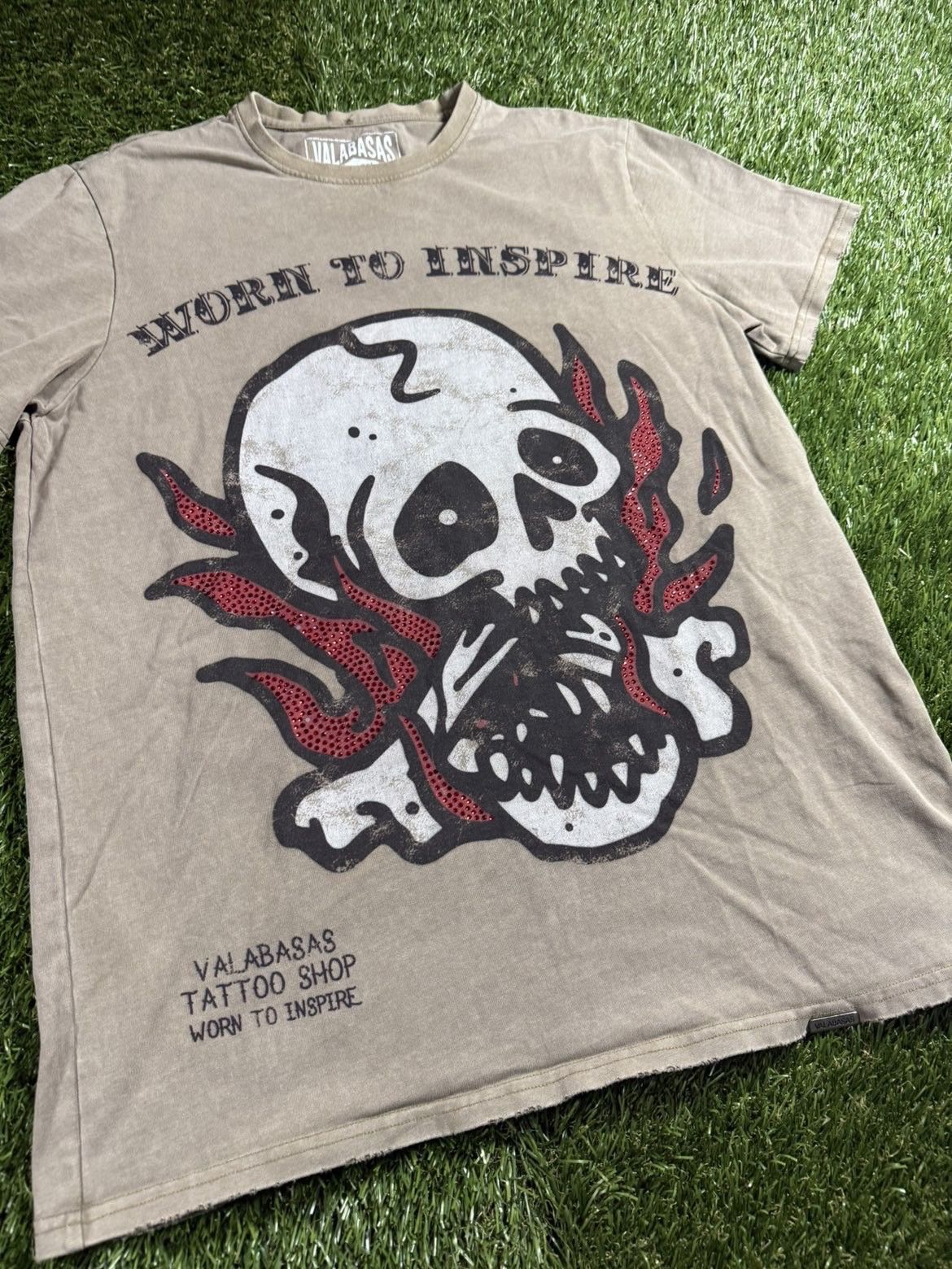 Valabasas Vintage Y2K Grunge Styled Tattoo Shop Valabasas Hype Tee Size US M / EU 48-50 / 2 - 2 Thumbnail