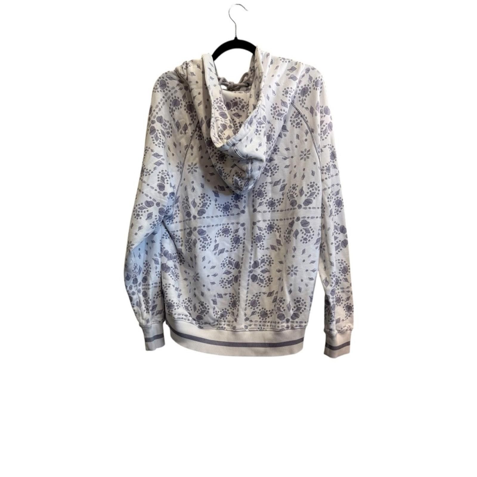 Other SER.O.YA White and Lilac Patterned Cotton Hoodie sz L Size US L / EU 52-54 / 3 - 4 Thumbnail