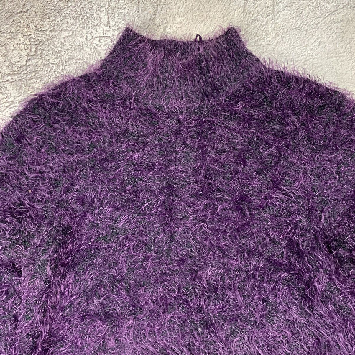 Vintage Vintage Y2K Mohair Cropped Sweater Oversized Grunge 90s S Size S / US 4 / IT 40 - 3 Thumbnail