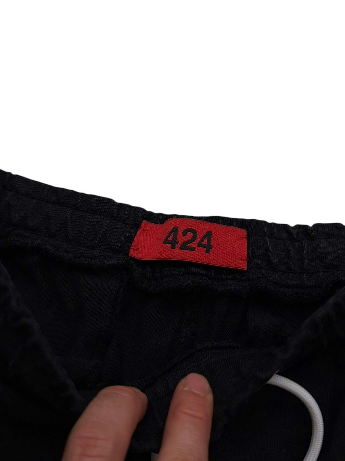 424 Academy Crest Baggy Stripe Jersey Fade Pants Size US 34 / EU 50 - 4 Thumbnail