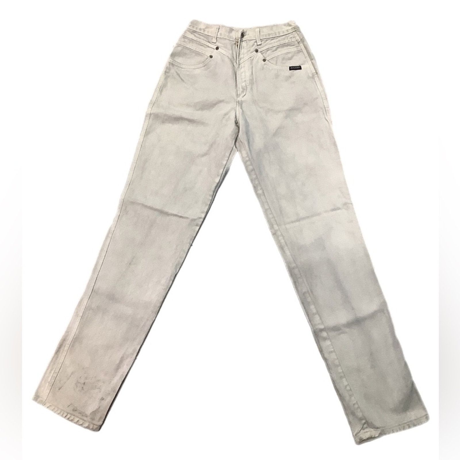 Vintage Vintage 90s Woman’s Rugged Rocky Mountain High Waist Jeans Size 26" / US 2 / IT 38 - 1 Thumbnail