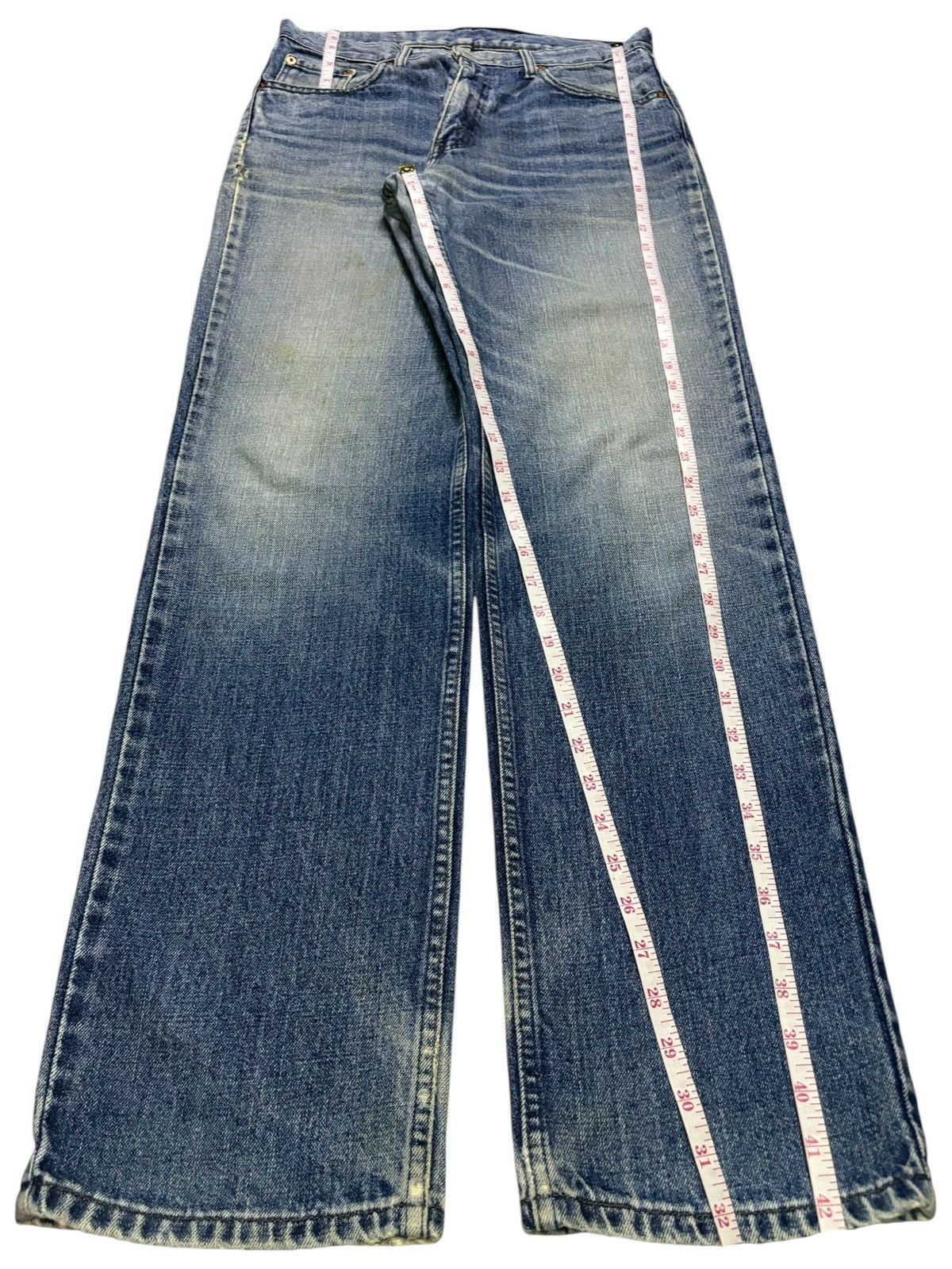 Levi's Vintage 90s Levis 533 Faded Wash Loose Jeans Size US 31 - 13 Thumbnail